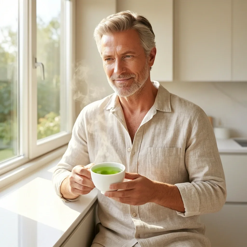 Green tea preparation